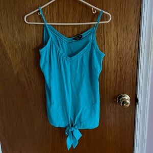 Bebe teal blue camisole
